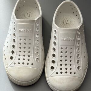 Native White Slip-On Shoes